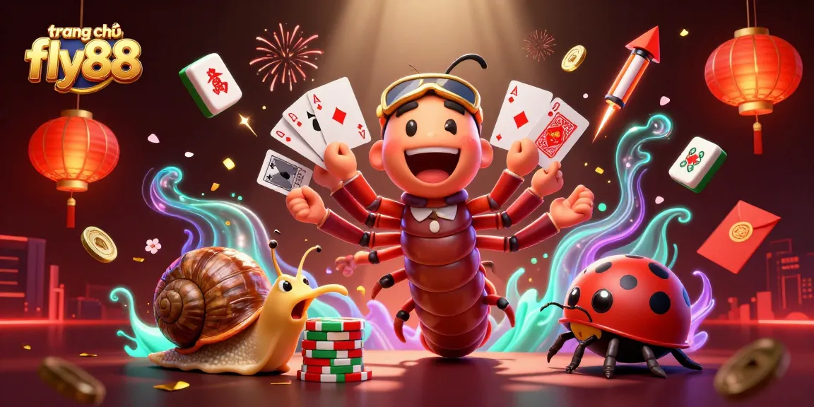 Experience the thrill of gaming at trang chủ fly88 with vibrant characters and dynamic casino elements.