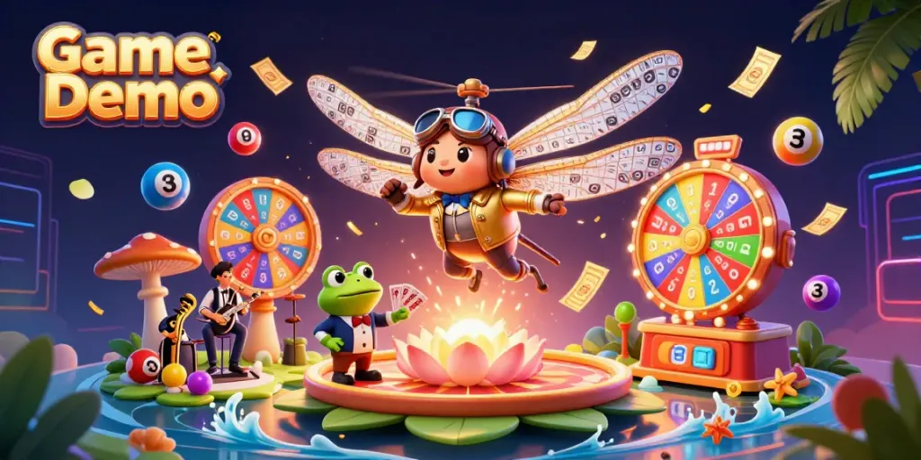 Experience the excitement of a Game Demo with vibrant characters and dynamic casino elements.