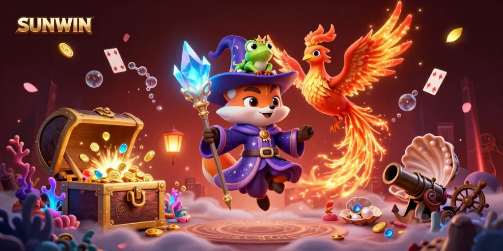 WIN exciting rewards at SUNWIN while enjoying immersive casino experiences in a fantasy setting.