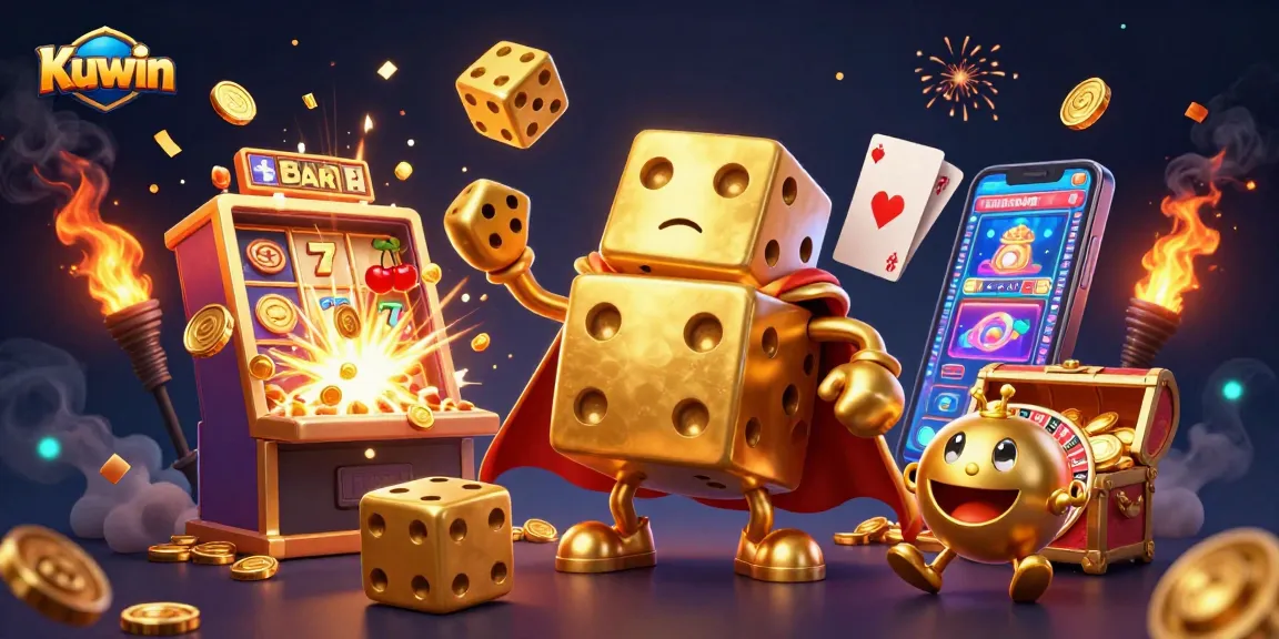 Experience thrilling gameplay with Kuwin's unique casino offerings and vibrant gaming elements.