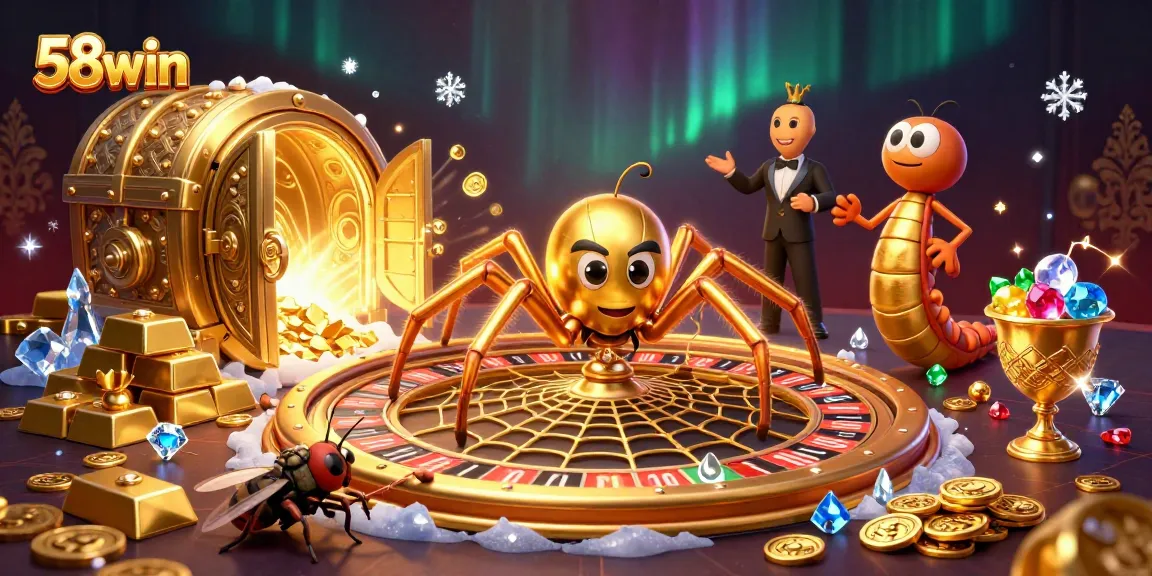 Place your bets at 58win, where the thrilling roulette awaits with dazzling treasures.