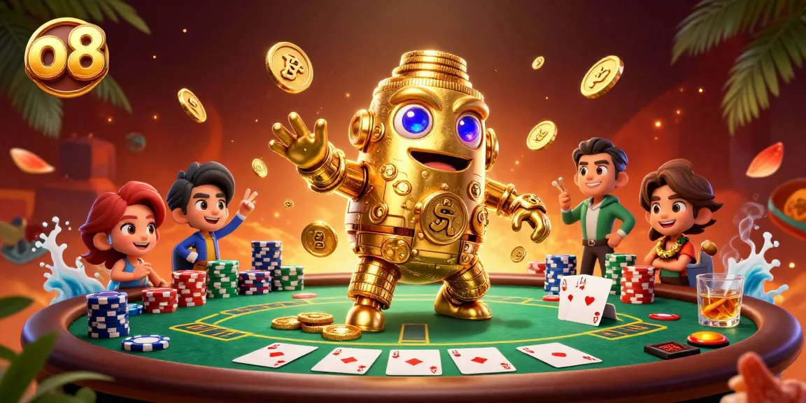 Experience thrilling gameplay at o8 with a vibrant scene showcasing exciting poker elements.