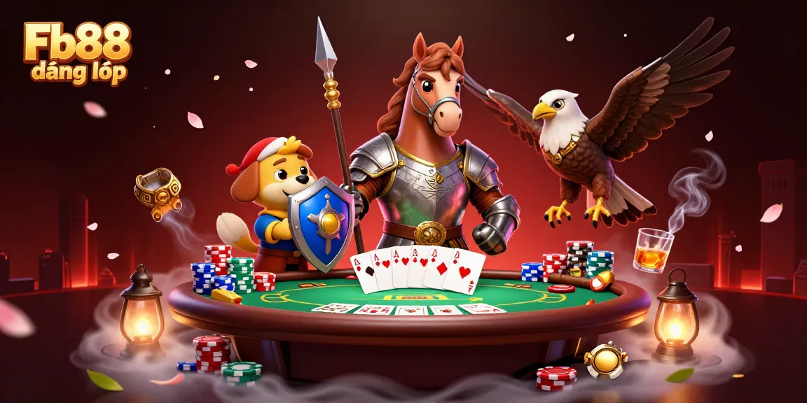 Engage with exciting Fb88 đăng nhập adventures through a rich, dynamic 3D casino scene.