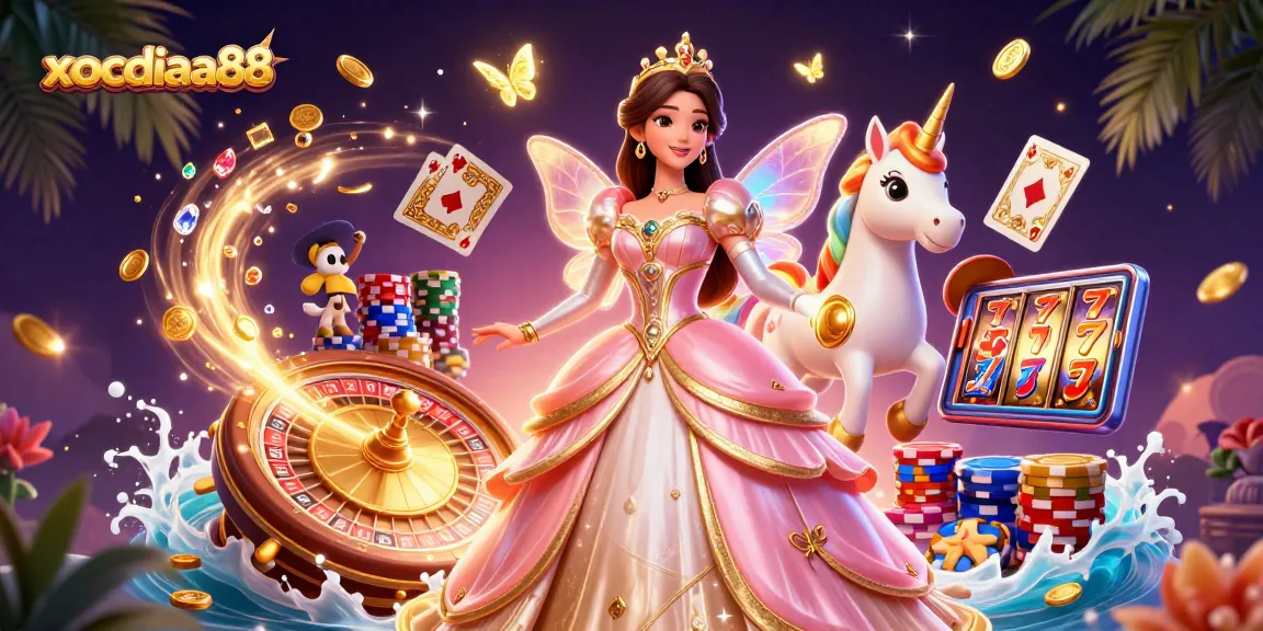 Experience thrilling gameplay with xocdiaa88, featuring wins and dynamic casino visuals.
