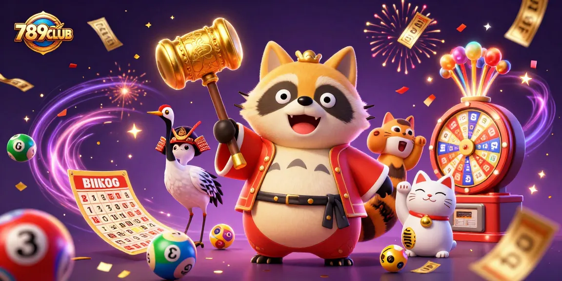 Experience thrilling fun with 789CLUB's vibrant gaming atmosphere featuring lucky symbols.