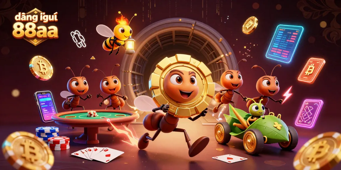 Engage in thrilling gameplay strategies with đăng nhập 88aa in a dynamic casino-themed heist illustration.