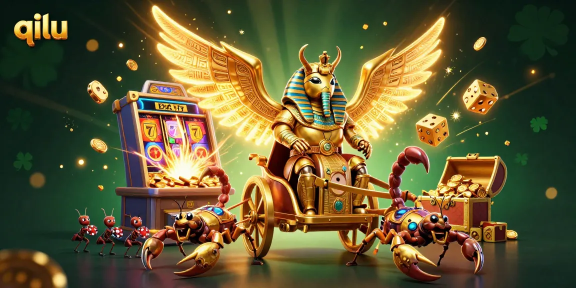 Win jackpots with qilu's massive slot machine and vibrant casino elements.