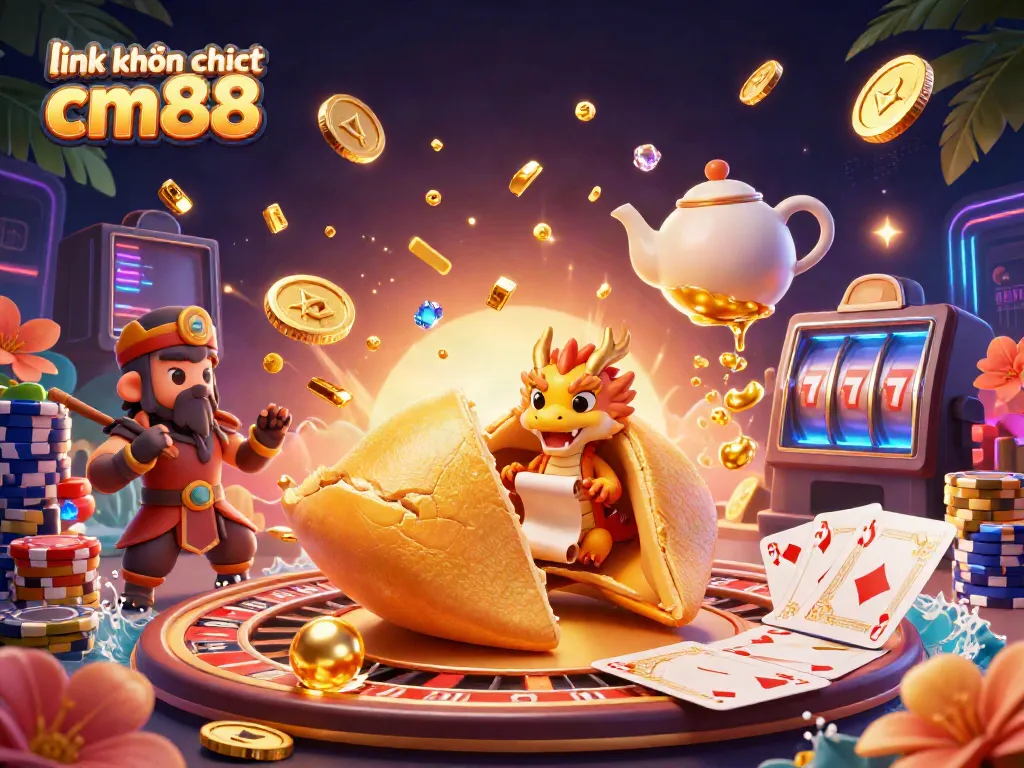 Experience winning moments with link không chặn cm88 illustrated by dynamic casino elements.