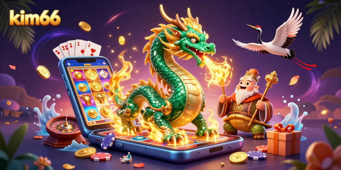 Experience thrill with kim66 in this vibrant 3D casino adventure full of dynamic game elements.